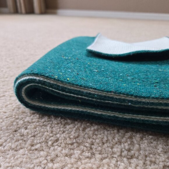 J. Crew Collection Cashmere Reversible Donegal Nubby Tweed Scarf. - Picture 11 of 14